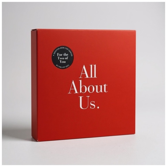 All About Us: For the Two of You. A Guided Journal by Phillip Keel. Hardcover‌‌‌ - Picture 1 of 7